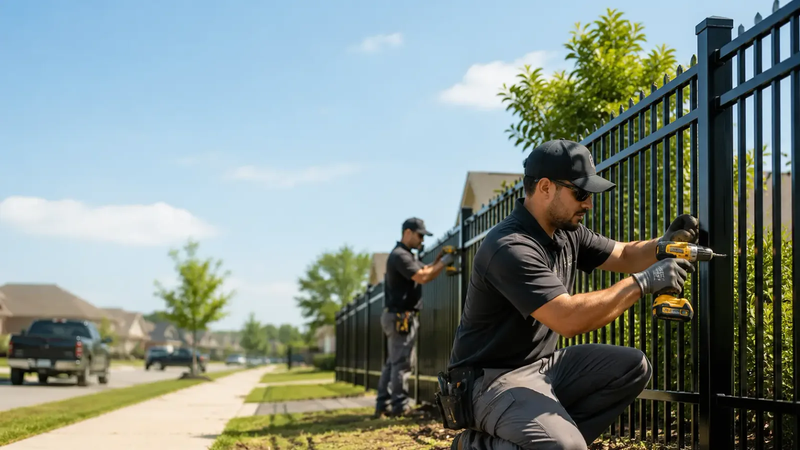 Metal Fence Installation in Prospect, CT